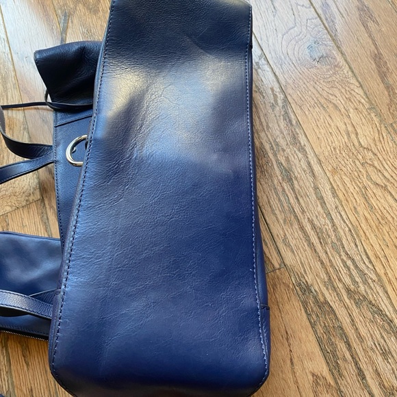 Price drop! Rebecca Minkoff large Bowery dark blue leather tote NEW!  $195 - Picture 8 of 8